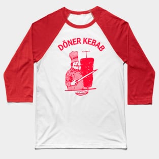 Doner Kebab Baseball T-Shirt